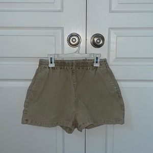 Quicksilver Tan Corduroy Board Shorts